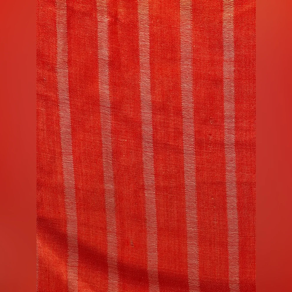 Orange Ombre Oversized Scarf Lightweight Summer Jacket Light Wrap Dress Wedding